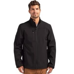 Clique Tempest Waterproof Full Zip Men’s Softshell Jacket - Black - 4XL